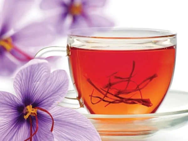 Saffron Tea Recipe,Saffron Tea,Black tea ,Rose water