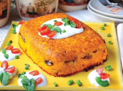 Bottom Tomatoes Saffron Recipe,Bottom Tomatoes,Saffron Recipe,Rice,Chicken,Tomatoes