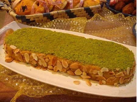 sesame pudding Saffron Recipe,dessert,sesame pudding,pudding Saffron, Saffron,halva, Cooking with saffron