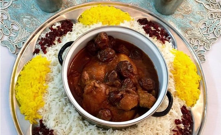 Stew Plum Masma Saffron Recipe,Stew Plum Masma,Cooking, Easy Cooking,Modern Cooking, Iranian Cooking, Types of Stew, Baking Dishes