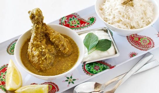 Chicken stew and curry (Hindi) with saffron, chicken and curry stew with saffron, food Hindi, Tips for cooking chicken and curry stew with saffron recipe of stew, cooking lessons with saffron,