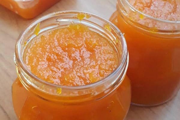 recipe Of Carrot marmalade with Iranian saffron, Carrot marmalade with saffron Iran, Carrot marmalade, Carrot marmalade with saffron, Local food, How to prepare delicious carrot marmalade with Iranian saffron, Tips for carrot marmalade with Iranian saffron, How to prepare different types of marmalade, Cooking training with saffron