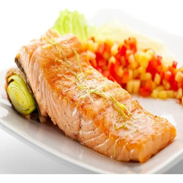 Delicious cooking recipe for salmon fillet with Iranian saffron, Salmon fillet with Iranian saffron, Salmon fillet, Salmon fillet with saffron, Local food, How to prepare salmon fillet with Iranian saffron, Tips for salmon fillet with Iranian saffron, How to prepare different types of fillets, Cooking training with saffron