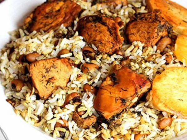 recipe for Shushtari rice cooking with Iranian saffron, Shushtari rice with Persian saffron, Shushtari rice, local food, how to prepare Shushtari rice with Iranian saffron, tips for cooking Shushtari rice with Iranian saffron, how to prepare different types of food, cooking training with saffron
