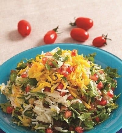 recipe for cooking rice pomegranate with Iranian saffron,Rice pomegranate with Iranian saffron, Rice pomegranate, Rice pomegranate with saffron, Local food with Iranian saffron, How to prepare rice pomegranate with Iranian saffron, Tips for cooking rice pomegranate with Iranian saffron, How to prepare different types of rice, Cooking training with saffron