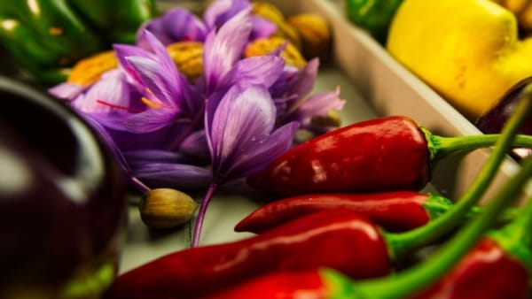 Saffron Chicken Recipe with Telef