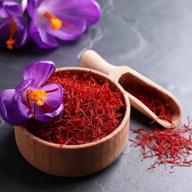 saffron petals
