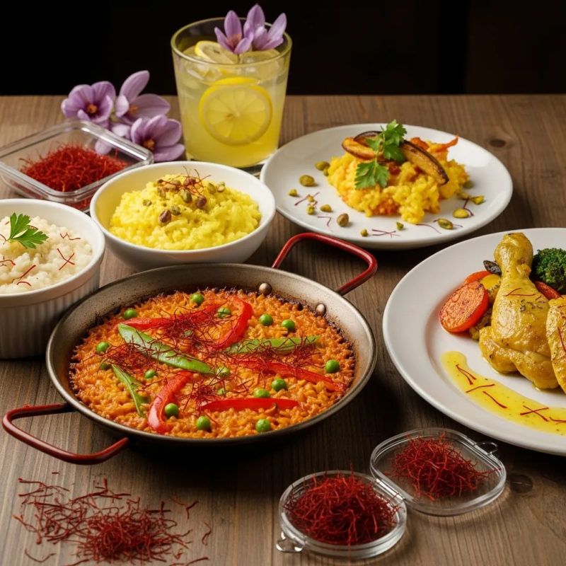 Saffron in cooking