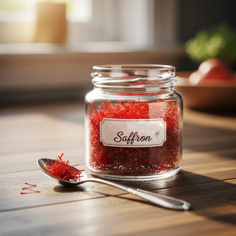 Recommended saffron dosage
