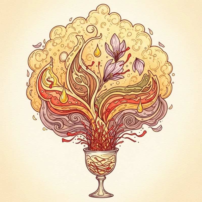 Can you taste saffron?