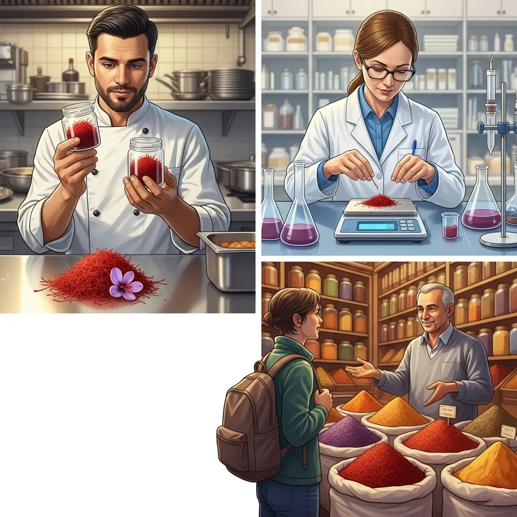 Saffron buyers