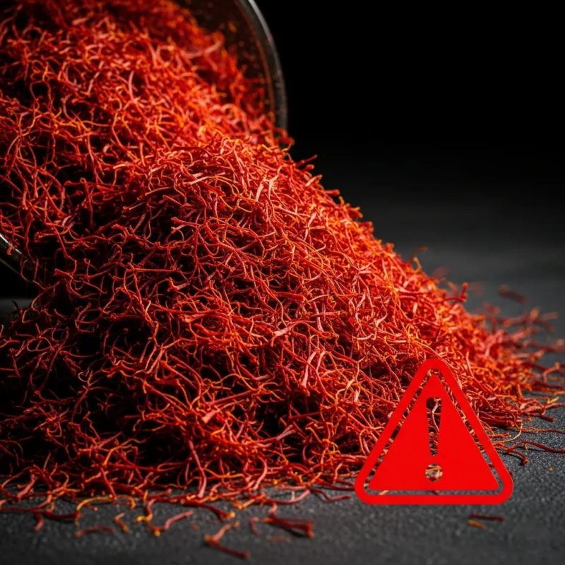 Saffron toxicity