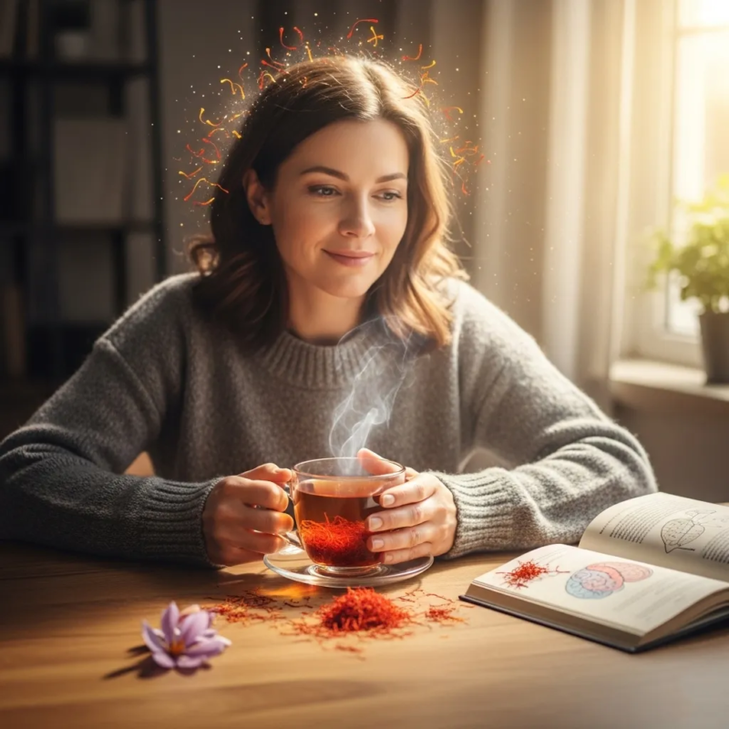 Saffron for cognitive function