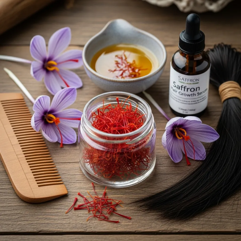 saffron for hair growth