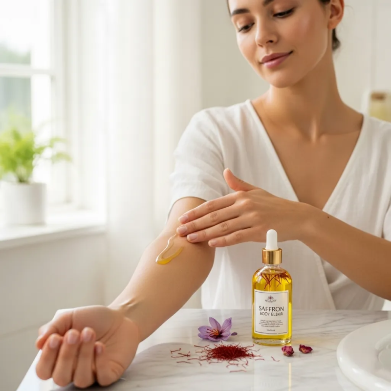 saffron for body care