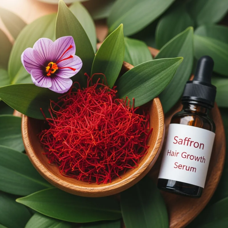 Saffron benefits for hair health