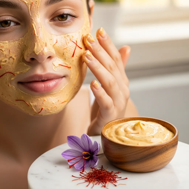 Saffron benefits for the face