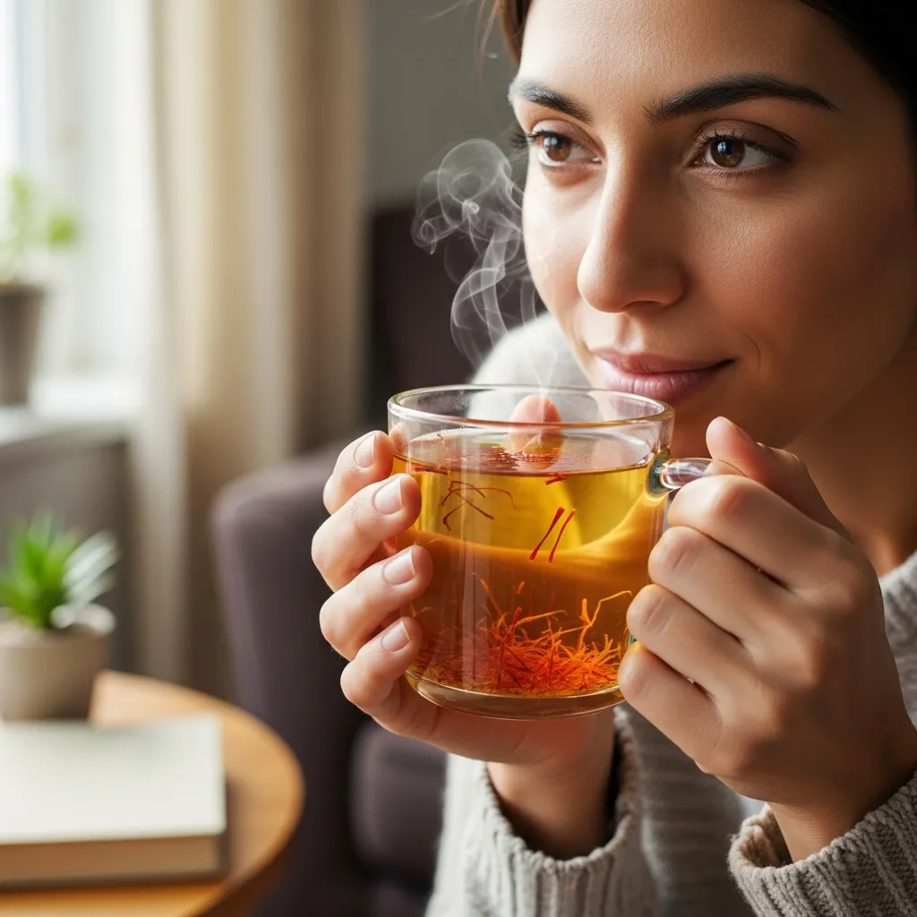 Benefits of saffron tea