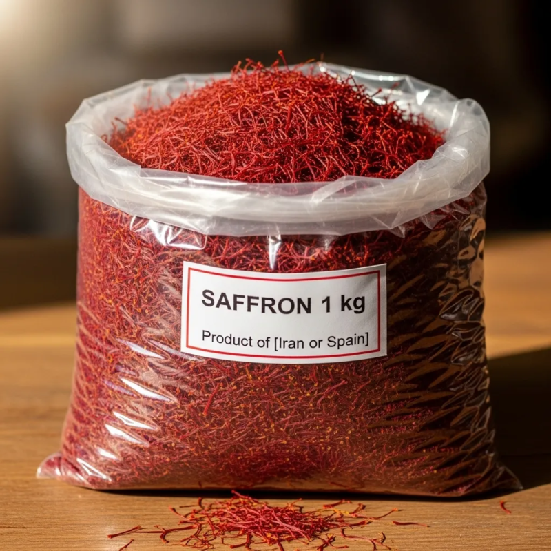 Price of 1kg of saffron