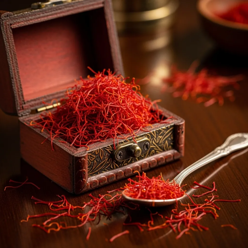 Real saffron price