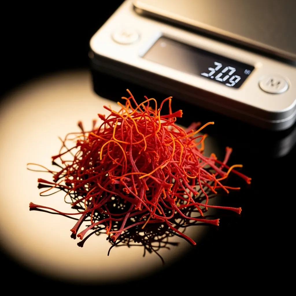 Cost of 3g saffron