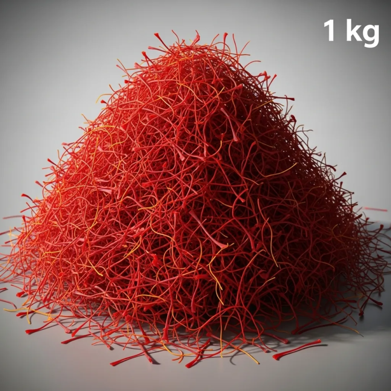 Saffron threads in 1kg