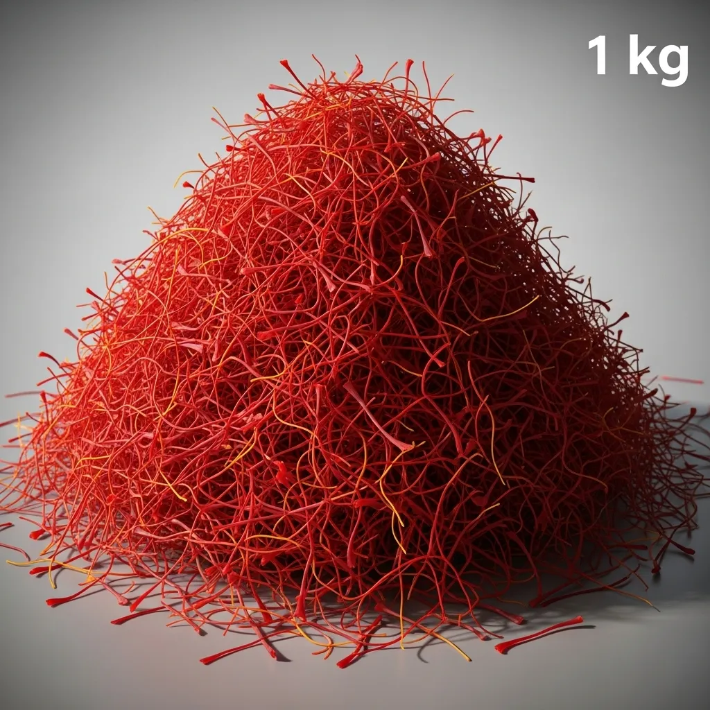 Saffron threads in 1kg