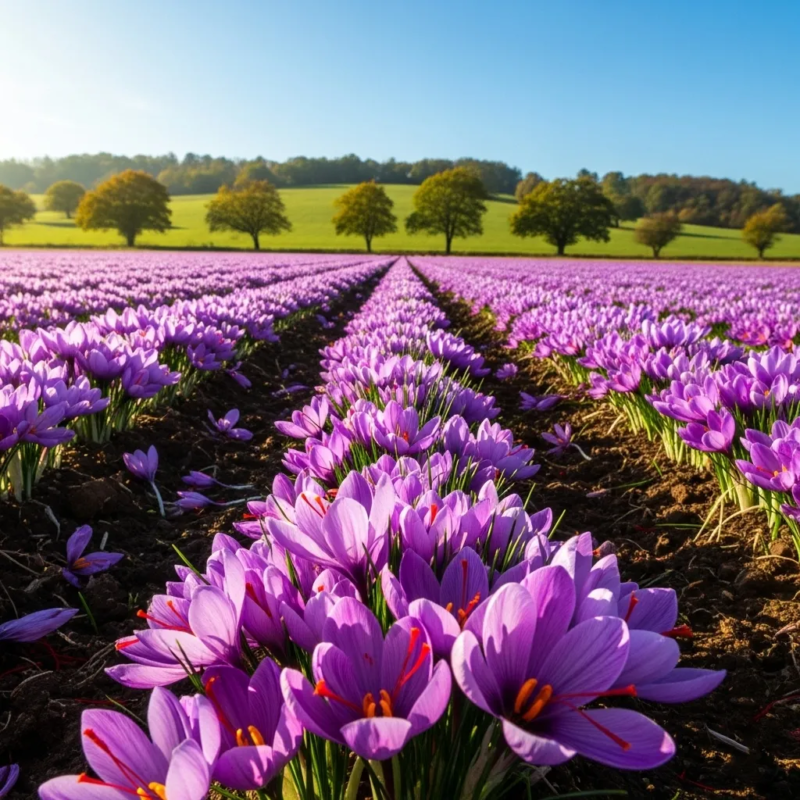 Where to grow saffron