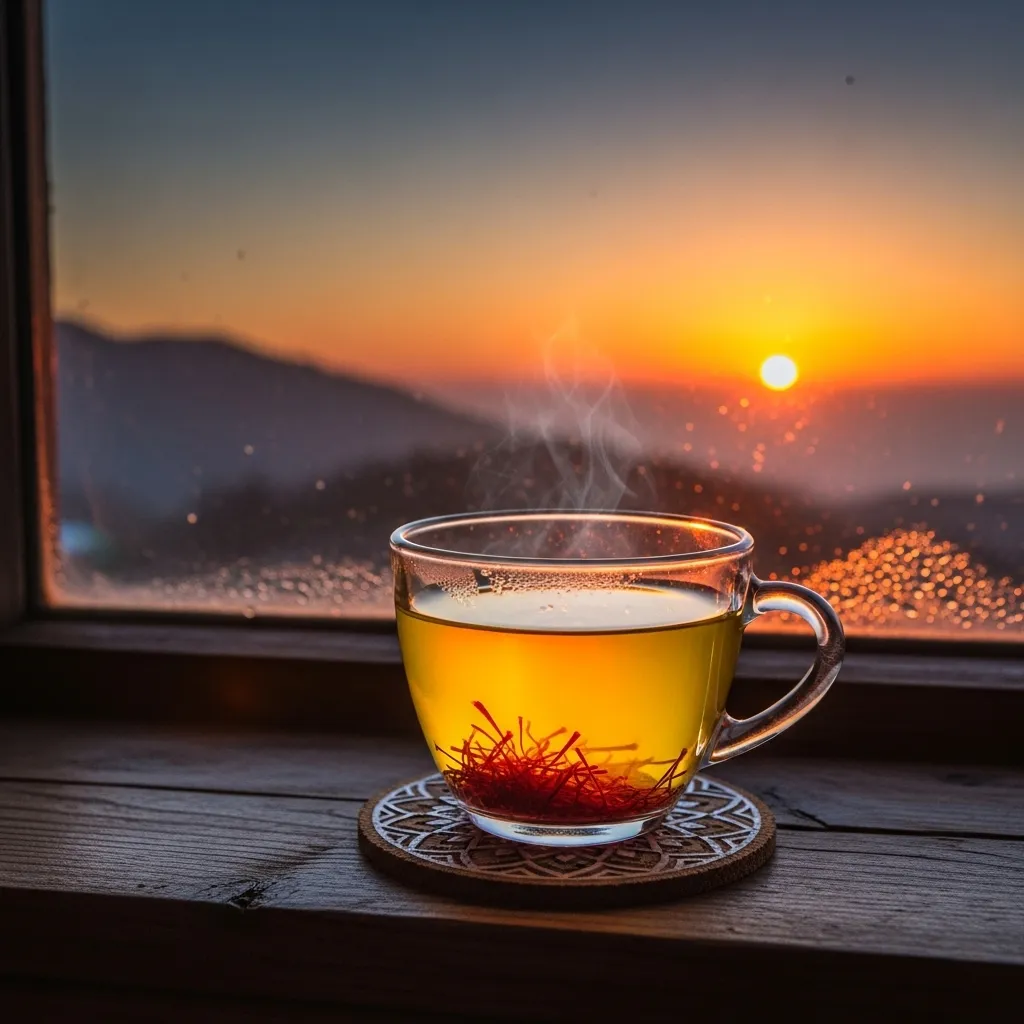 Best time to take saffron