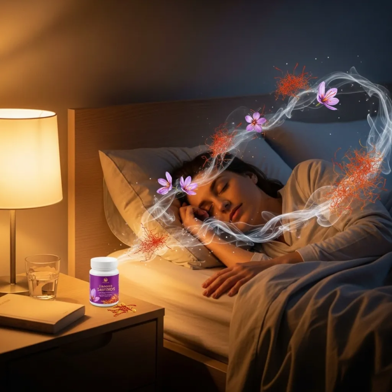 Saffron sleep aid