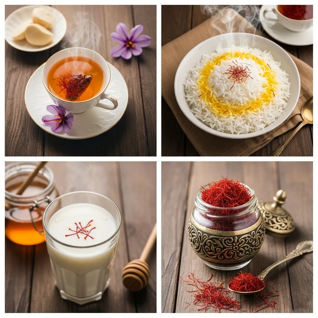 How to use saffron daily