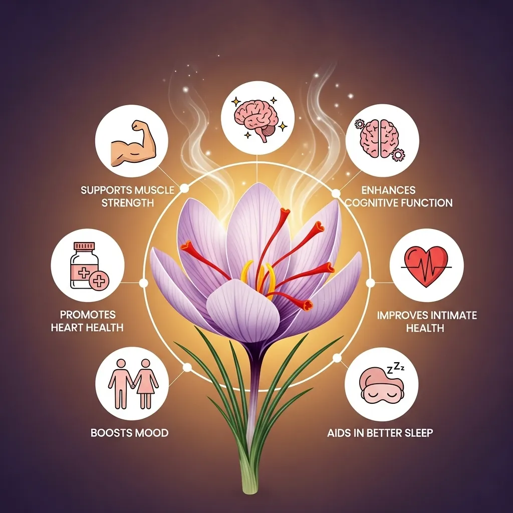 Saffron benefits for men