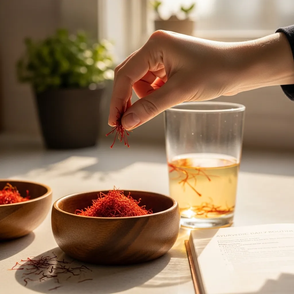 Daily saffron consumption effects