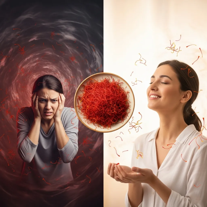 Saffron reduces anxiety