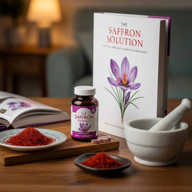Saffron for anxiety and depression relief