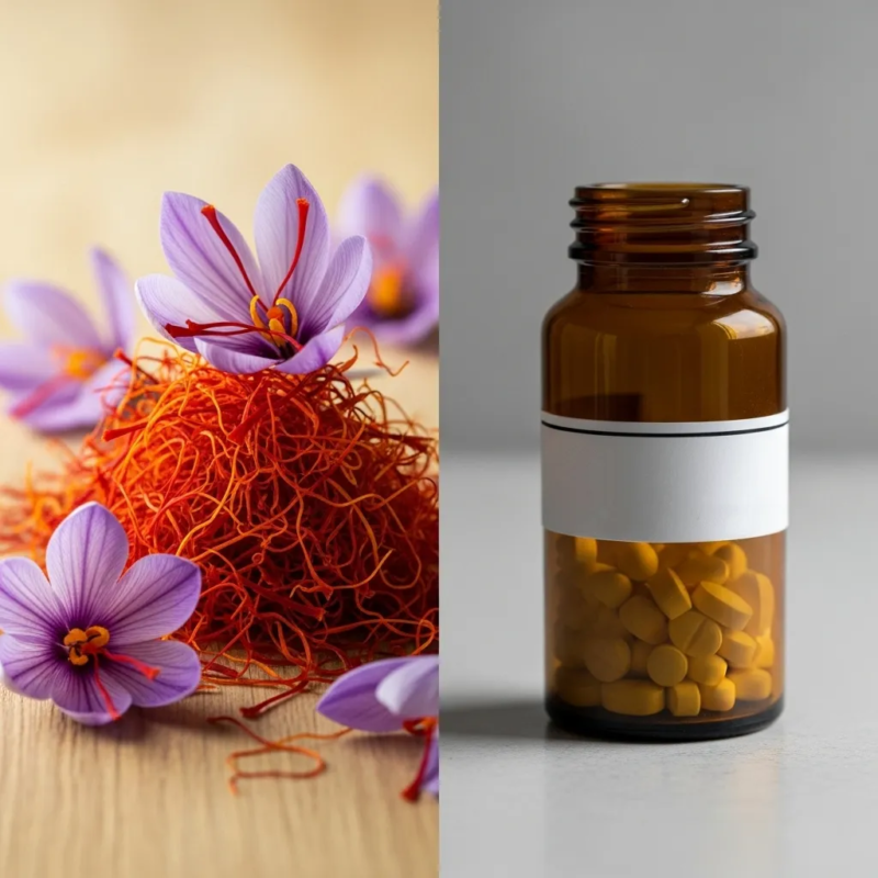 Saffron vs antidepressants
