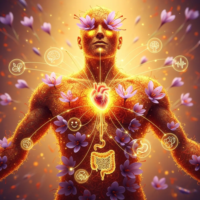 Health benefits of saffron for the body