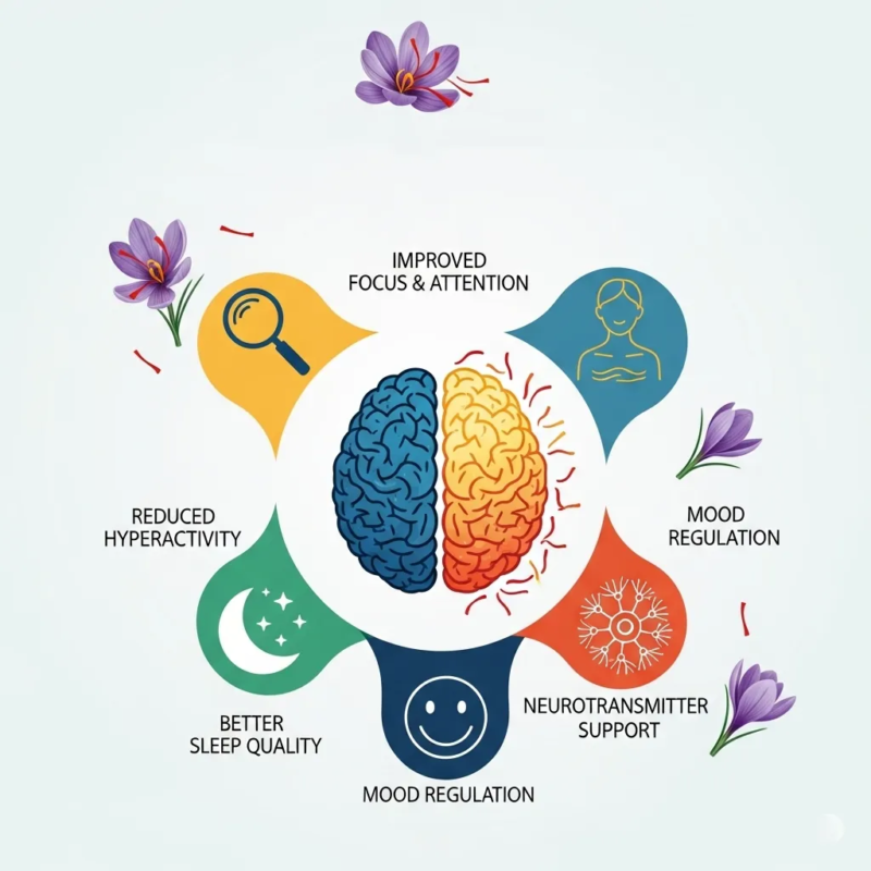 Saffron benefits for ADHD