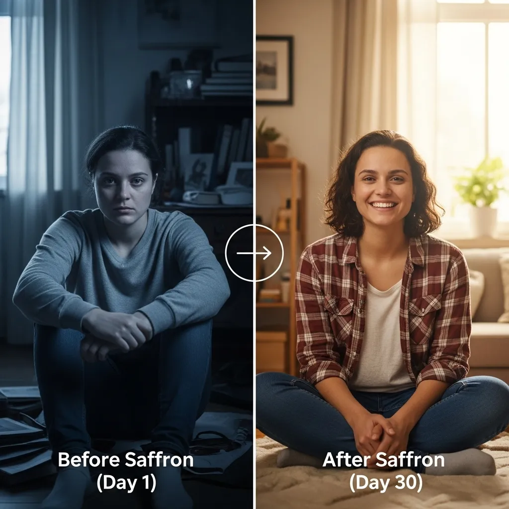 Saffron mood-boosting effects