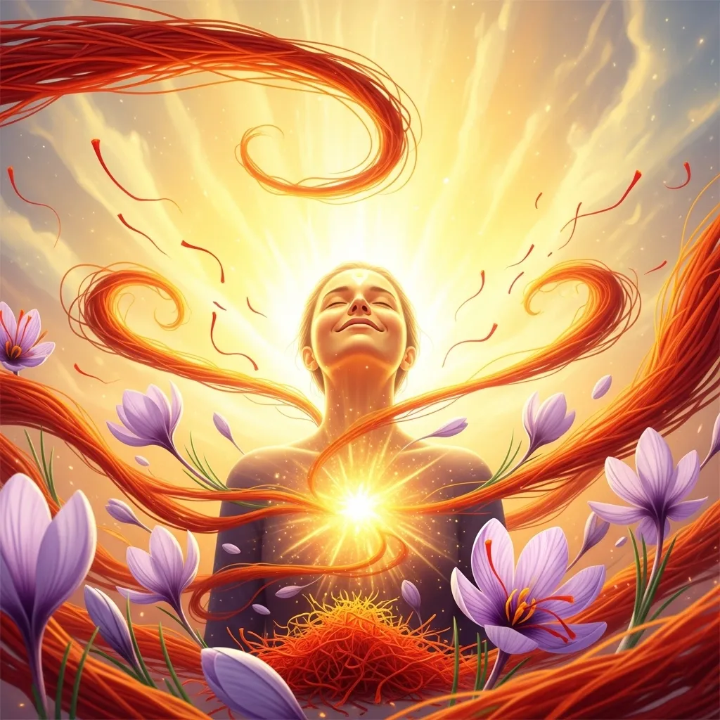 Saffron mood-enhancing effects
