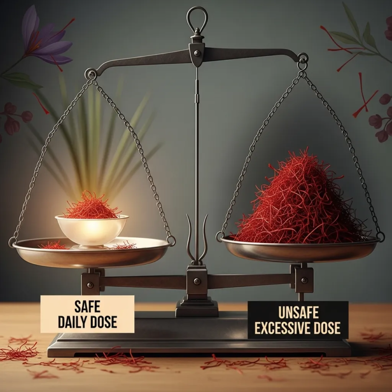 Safe saffron dosage for daily use