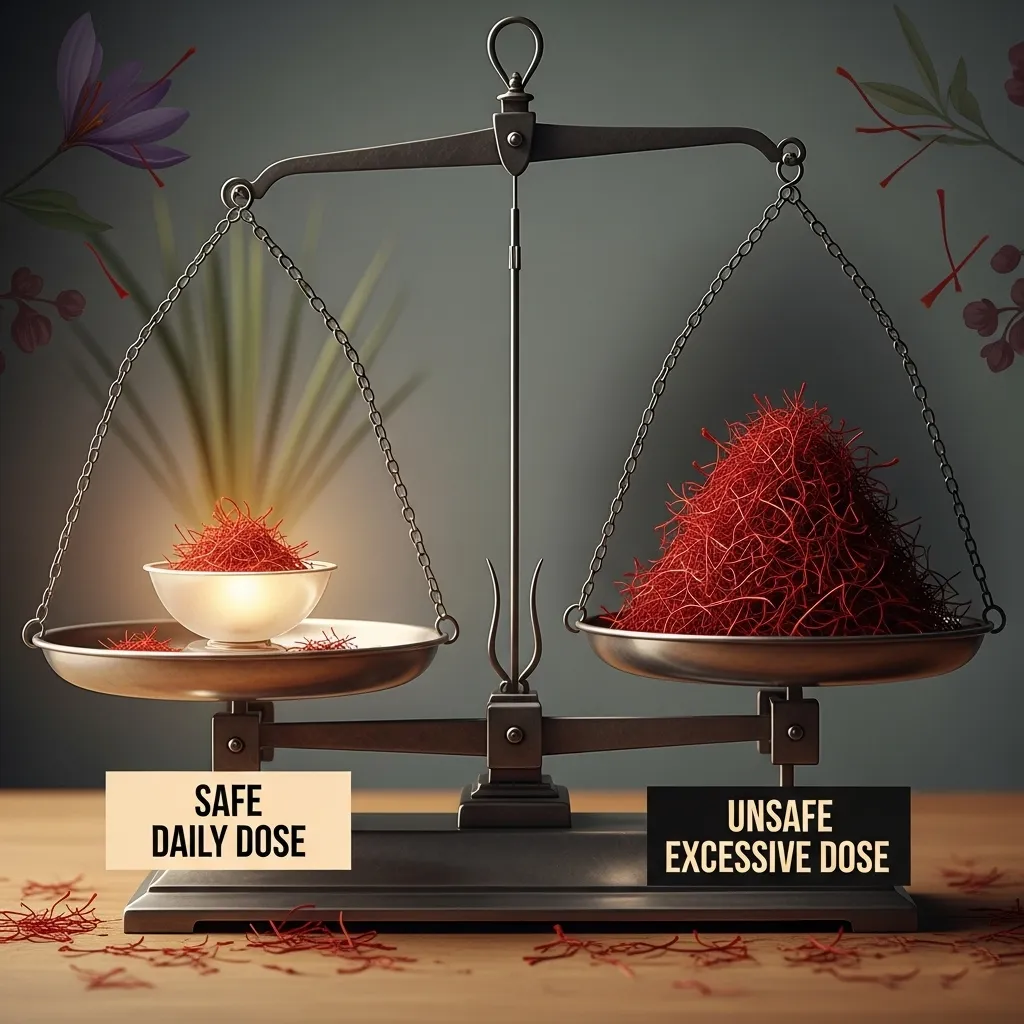 Safe saffron dosage for daily use