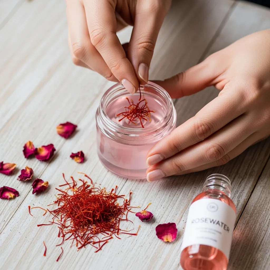 Saffron toner recipe