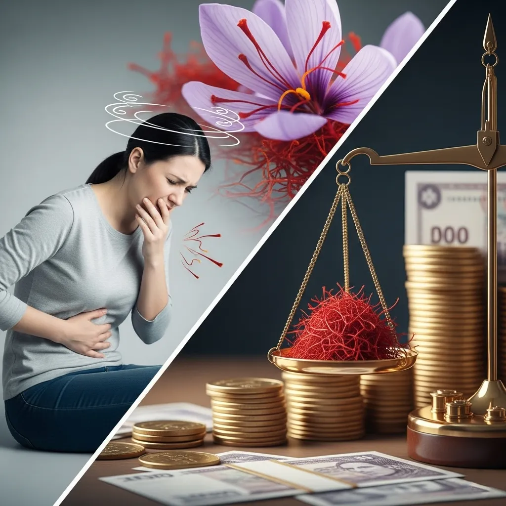 Disadvantages of saffron