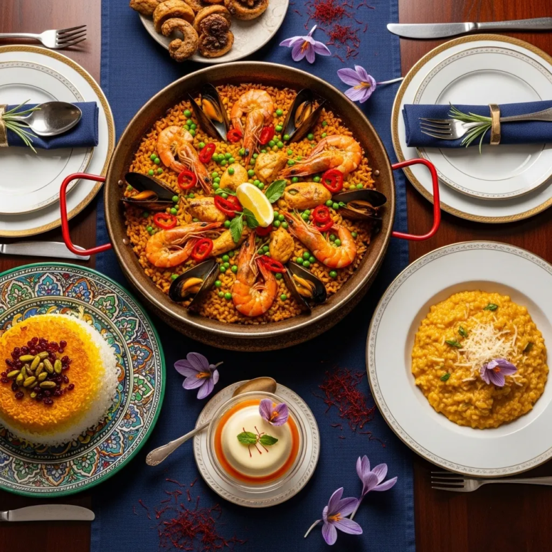 Foods with Saffron