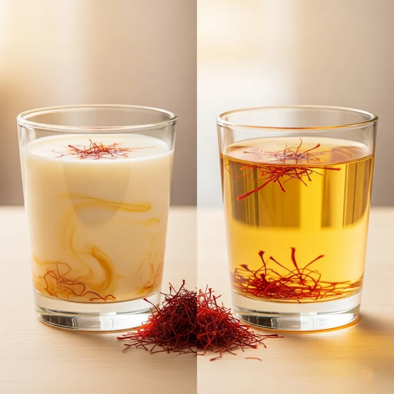 saffron preparation methods