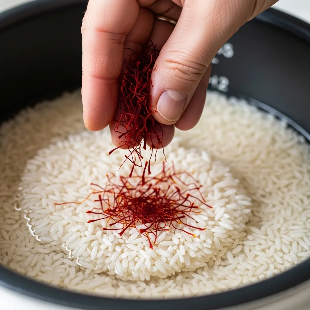Saffron rice cooking tips