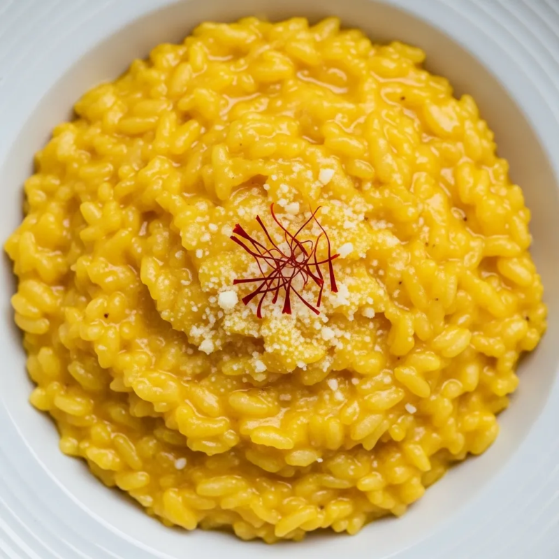Dishes with saffron