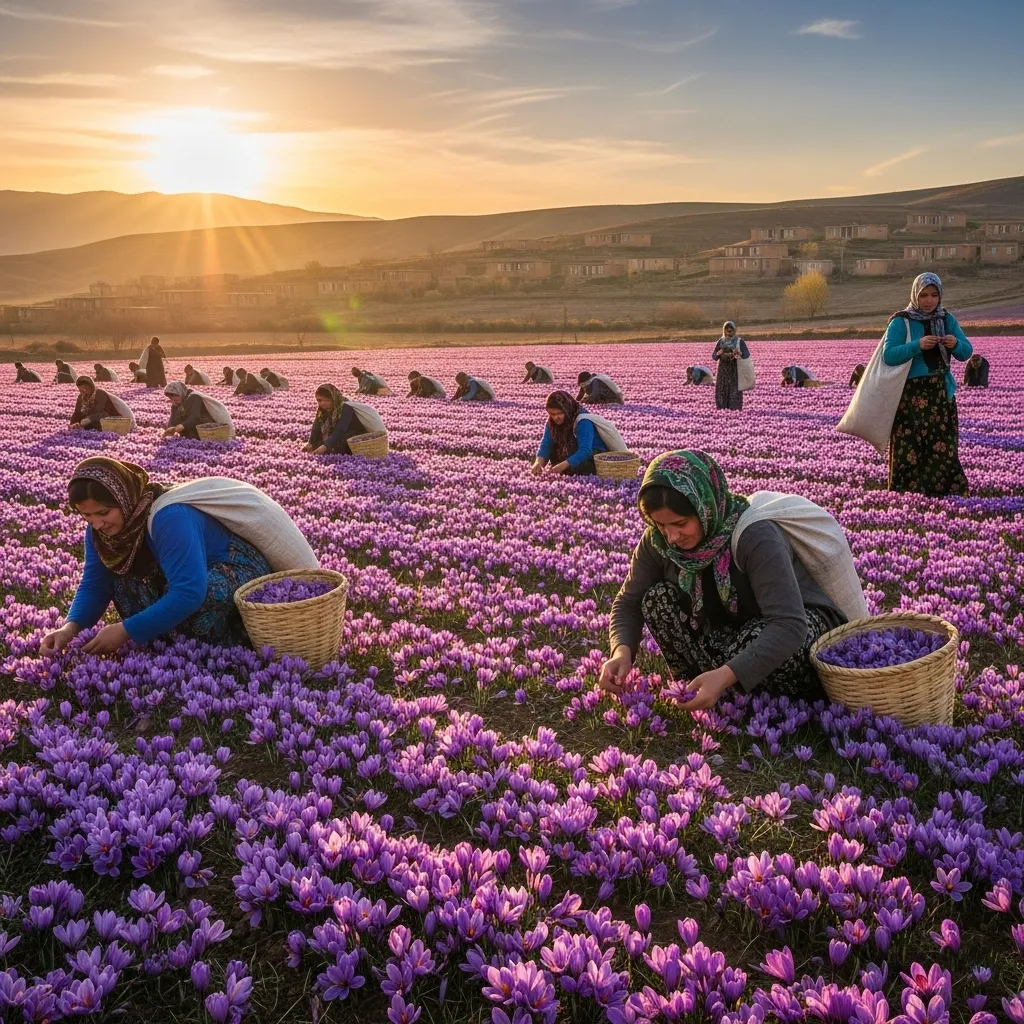Top saffron-producing country