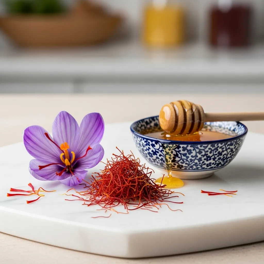 Saffron taste in cooking